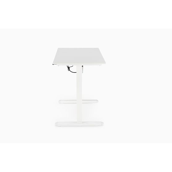 Bureau B53 avec fonction de réglage en hauteur, blanc (2p=1ks)