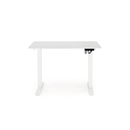 Bureau B53 avec fonction de réglage en hauteur, blanc (2p=1ks)