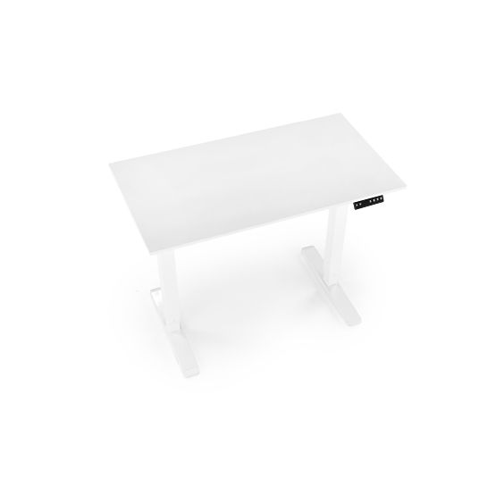 Bureau B53 avec fonction de réglage en hauteur, blanc (2p=1ks)