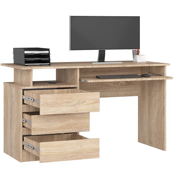 BUREAU CLP 135cm PK SONOMA