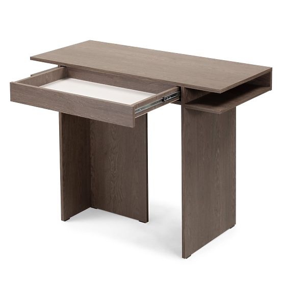 Bureau/console avec tiroir Kanso, Chêne Baltic Storm