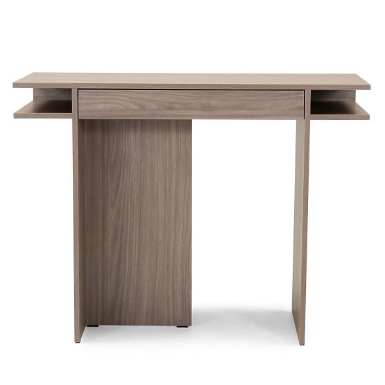 Bureau/console avec tiroir Kanso, chêne perle