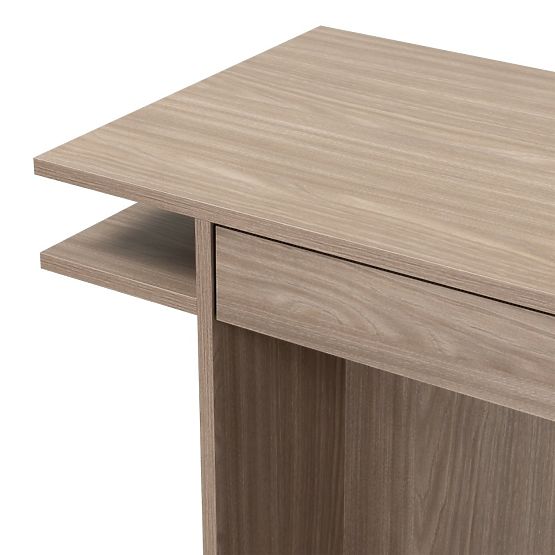 Bureau/console avec tiroir Kanso, chêne perle