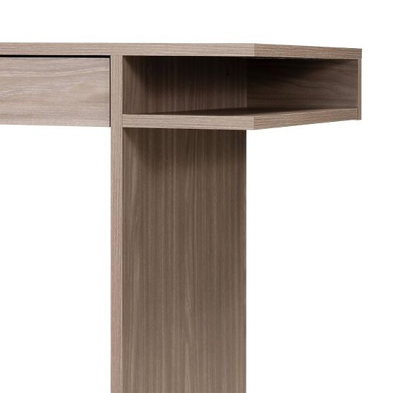 Bureau/console avec tiroir Kanso, chêne perle