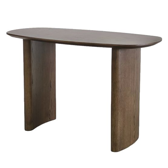 Bureau/console Oriento 120 cm, chêne foncé