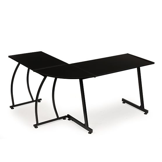 Bureau d'angle de jeu LOFT bureau scolaire noir