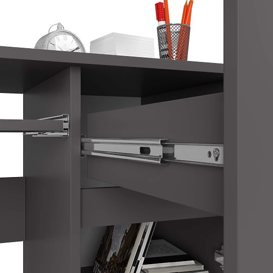 BUREAU D'ORDINATEUR PIKSEL PK GRIS - DROIT