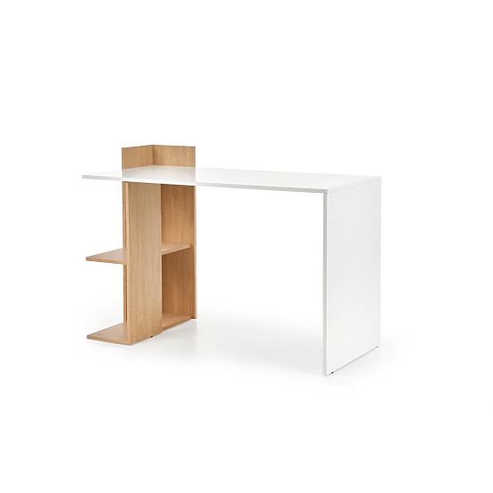 Bureau FINO - chêne doré / blanc