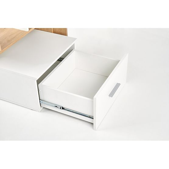 Bureau GROSSO - chêne doré / blanc