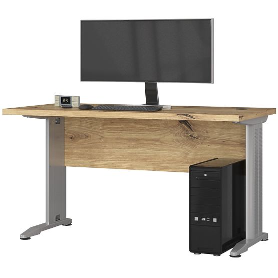 BUREAU INFORMATIQUE BM-135 CHÊNE ARTISAN