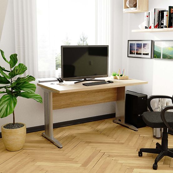 BUREAU INFORMATIQUE BM-135 CHÊNE SONOMA