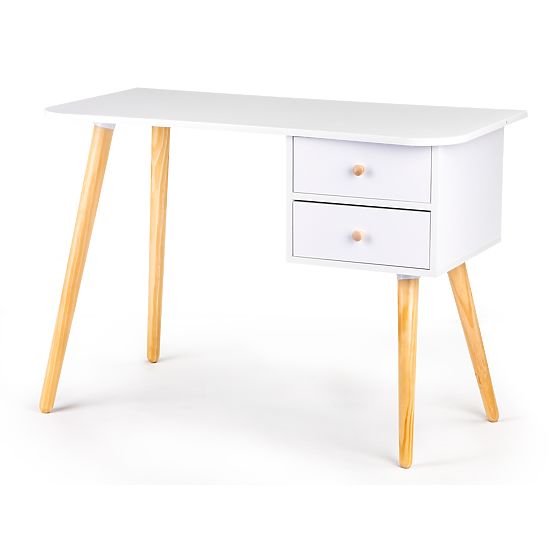 Bureau informatique moderne avec 2 tiroirs MODERNHOME