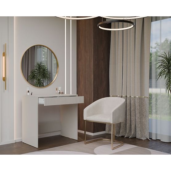 BUREAU AVEC 2 TIROIRS MARINA 2S SÉRIE : MARINA