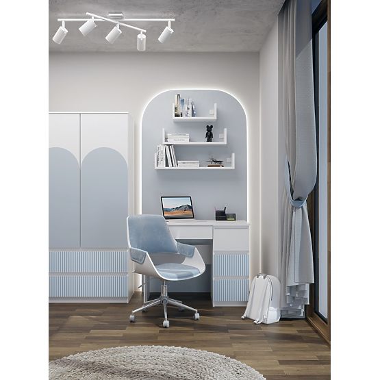 Bureau Mijas DROIT ARTESO BLEU