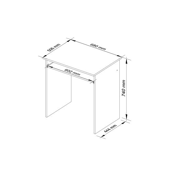 BUREAU STAR PK BLANC