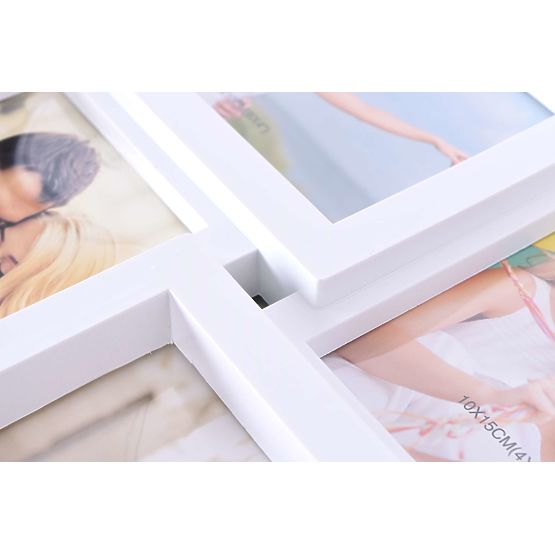 Cadre photo pour 18 photos Morka blanc