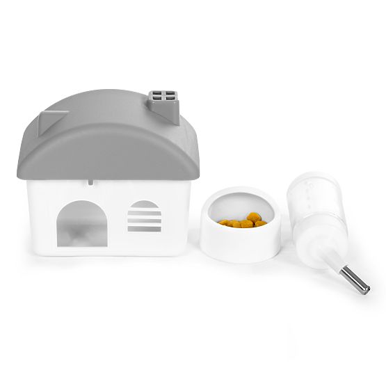 Cage pour hamster, cochon d'Inde et rongeurs avec équipement complet