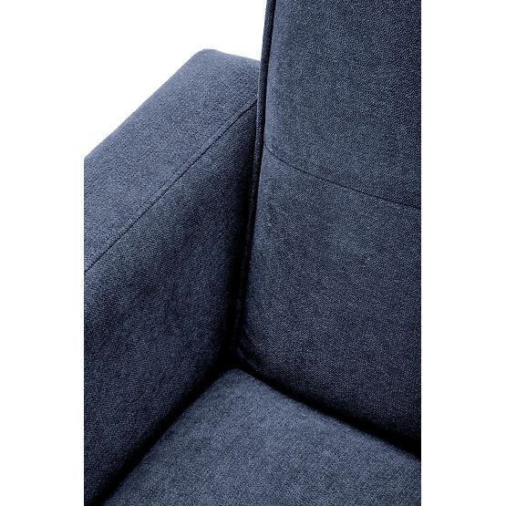 Canapé convertible CORNELIUS avec fonction de canapé d'angle bleu (1p=1pc)