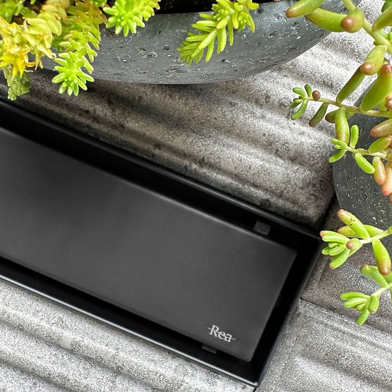 Caniveau linéaire REA Neox pour Noir 50