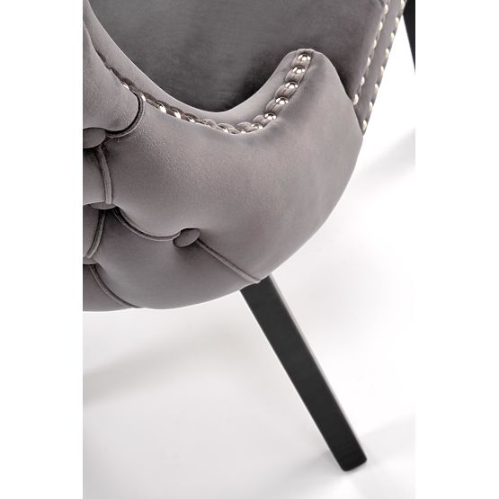 Chaise ALDA grise (1p=2pcs)