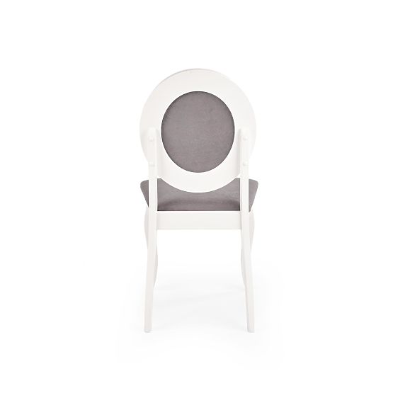 Chaise BAROCK blanche / grise (1p=2pcs)
