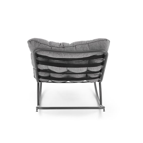 Chaise à bascule GATTO - gris