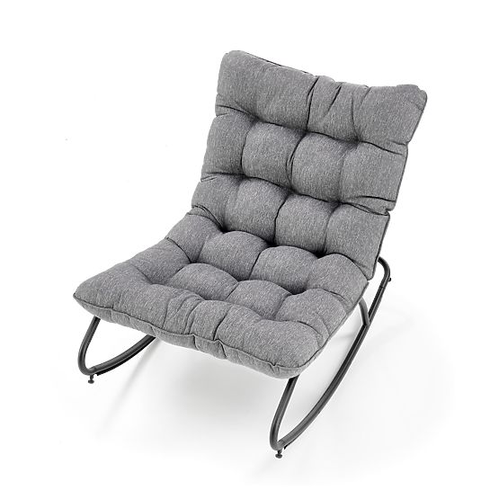 Chaise à bascule GATTO - gris
