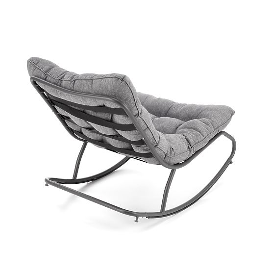 Chaise à bascule GATTO - gris