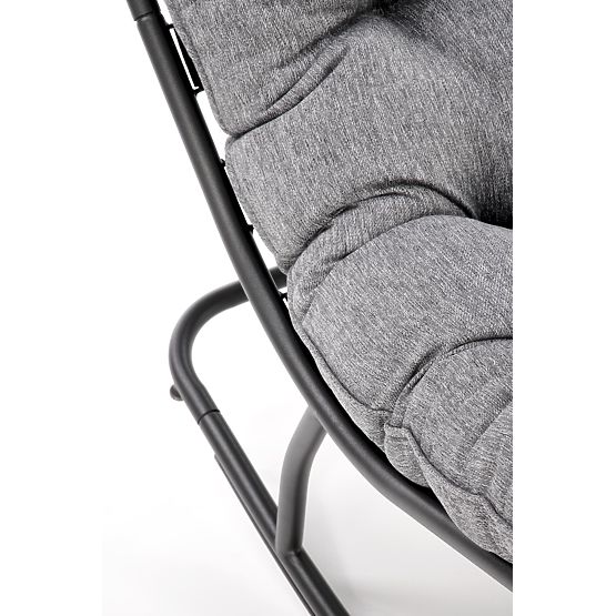 Chaise à bascule GATTO - gris