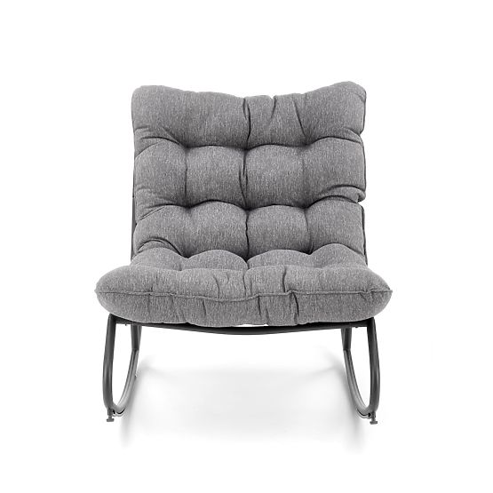 Chaise à bascule GATTO - gris