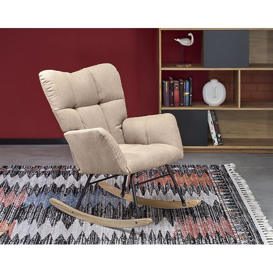 Chaise à bascule VASCO - beige