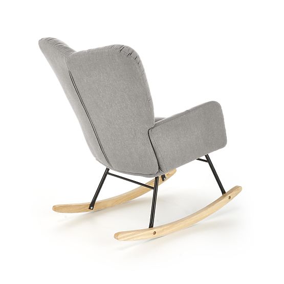 Chaise à bascule VASCO - gris
