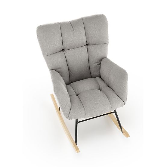 Chaise à bascule VASCO - gris