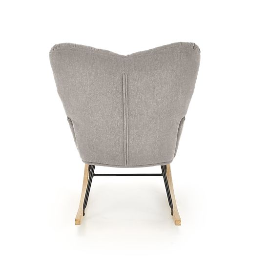 Chaise à bascule VASCO - gris