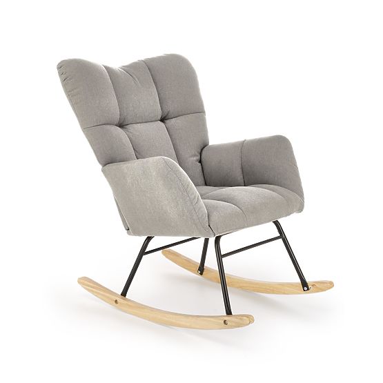 Chaise à bascule VASCO - gris