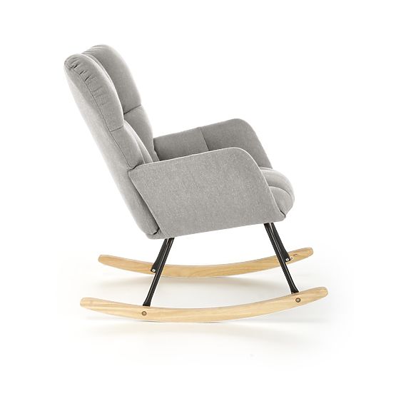 Chaise à bascule VASCO - gris