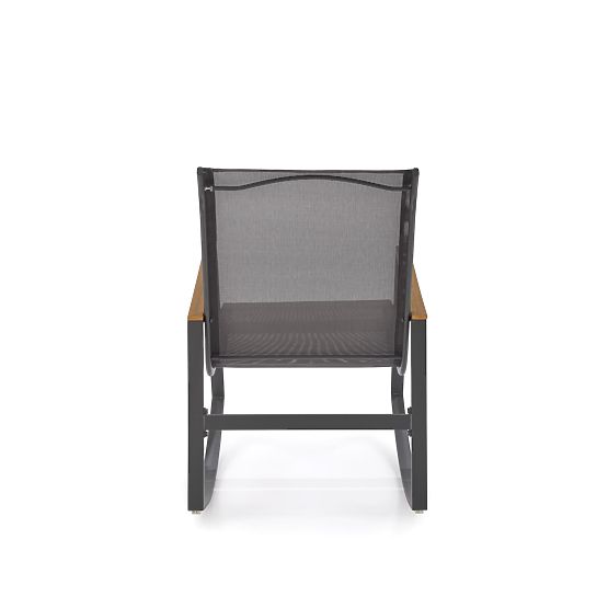 Chaise à bascule Zlatan - gris