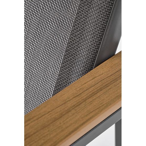 Chaise à bascule Zlatan - gris