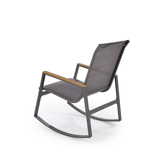 Chaise à bascule Zlatan - gris