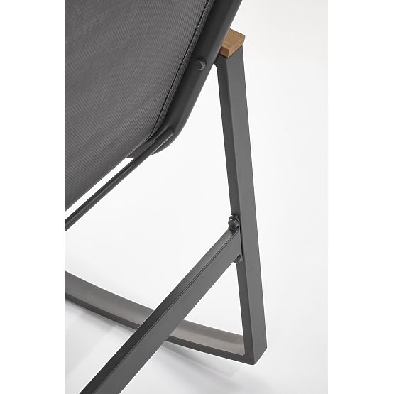 Chaise à bascule Zlatan - gris