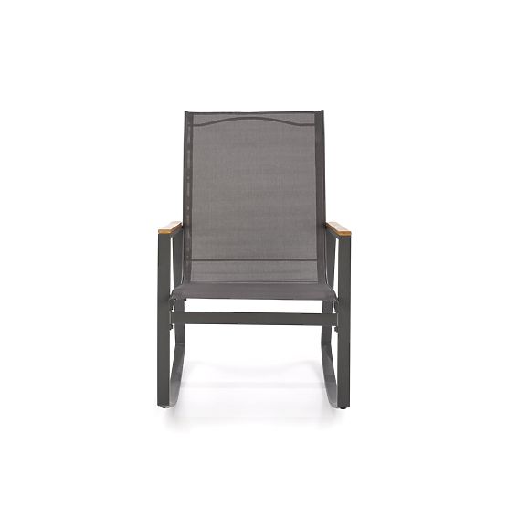 Chaise à bascule Zlatan - gris