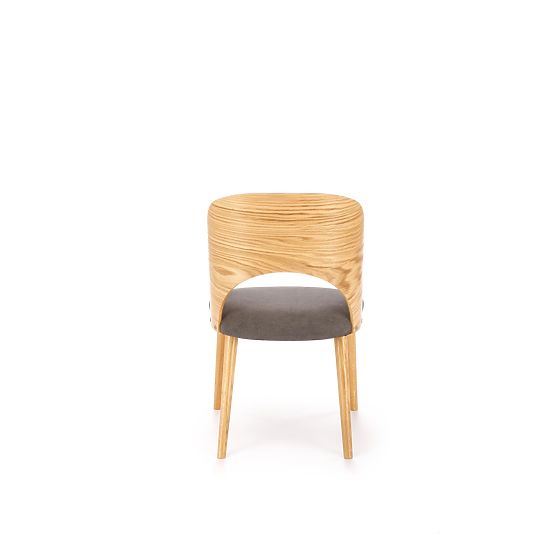 Chaise CADIZ chêne naturel / gris (1p=2pcs)