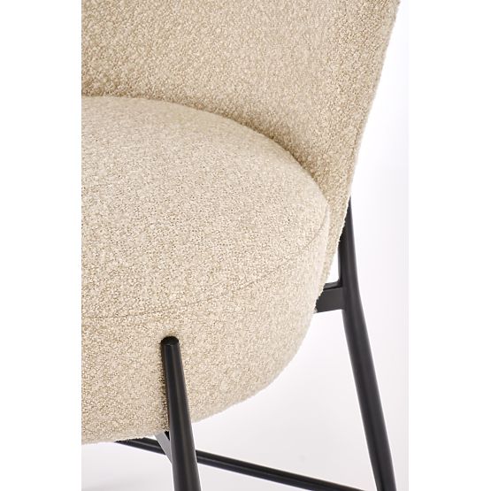 Chaise de bar beige H126 (1p=2 pcs)