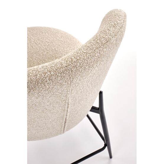 Chaise de bar beige H126 (1p=2 pcs)