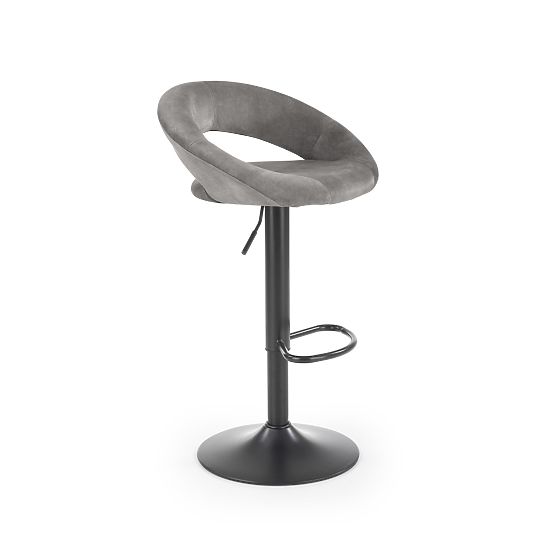 Chaise de bar grise H102 (1p=2pcs)