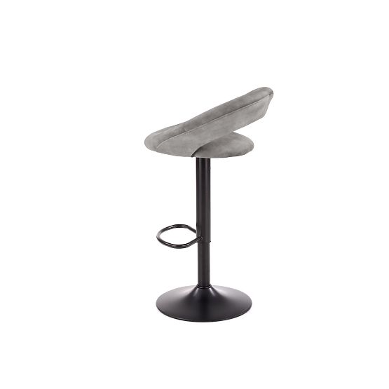 Chaise de bar grise H102 (1p=2pcs)