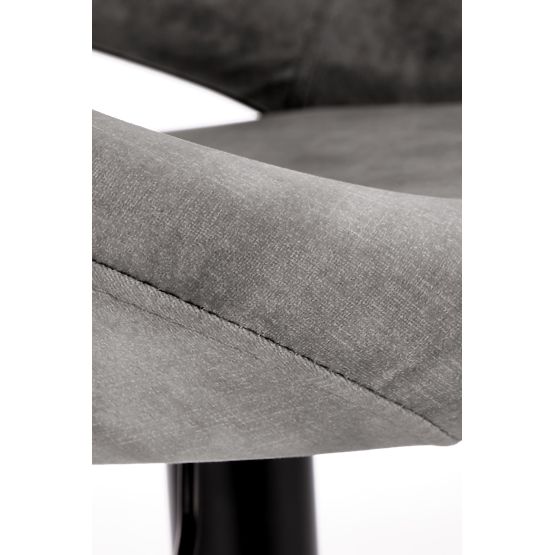 Chaise de bar grise H102 (1p=2pcs)