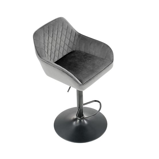 Chaise de bar grise H103 (1p=1pc)