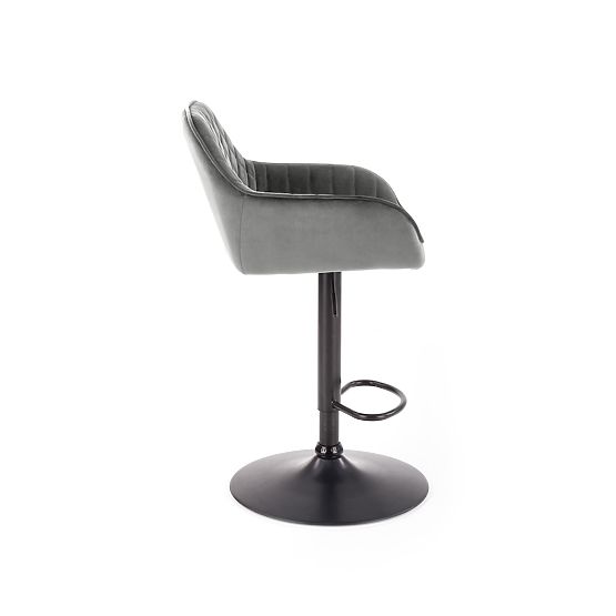 Chaise de bar grise H103 (1p=1pc)