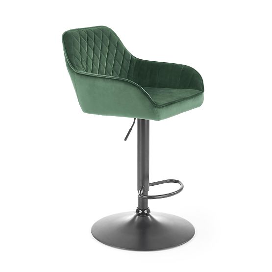 Chaise de bar H103 vert foncé (1p=1pc)